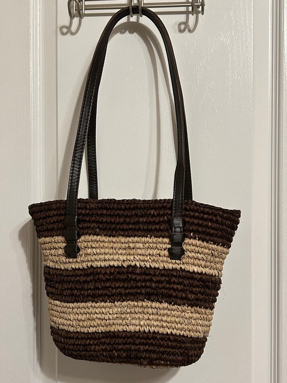 Bembien Mini Bieno Tote in Brown Stripe